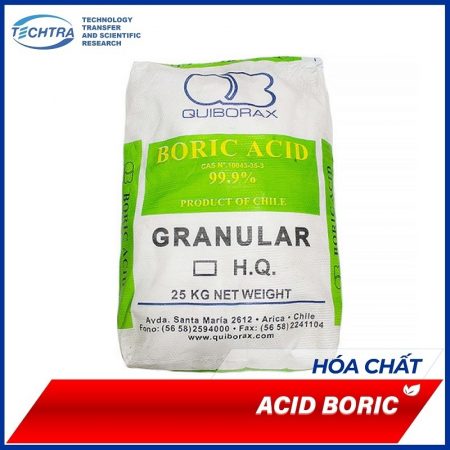 Acid Boric - Công Ty CP Nghiên Cứu Khoa Học Và Chuyển Giao Công Nghệ Techtra